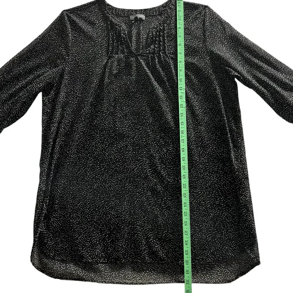 THE LIMITED Women's Black High Low Tunic Sz / L - Picture 3 of 7